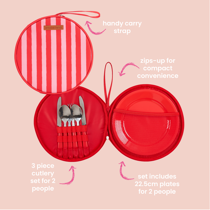 Annabel Trends Picnic Cutlery Set