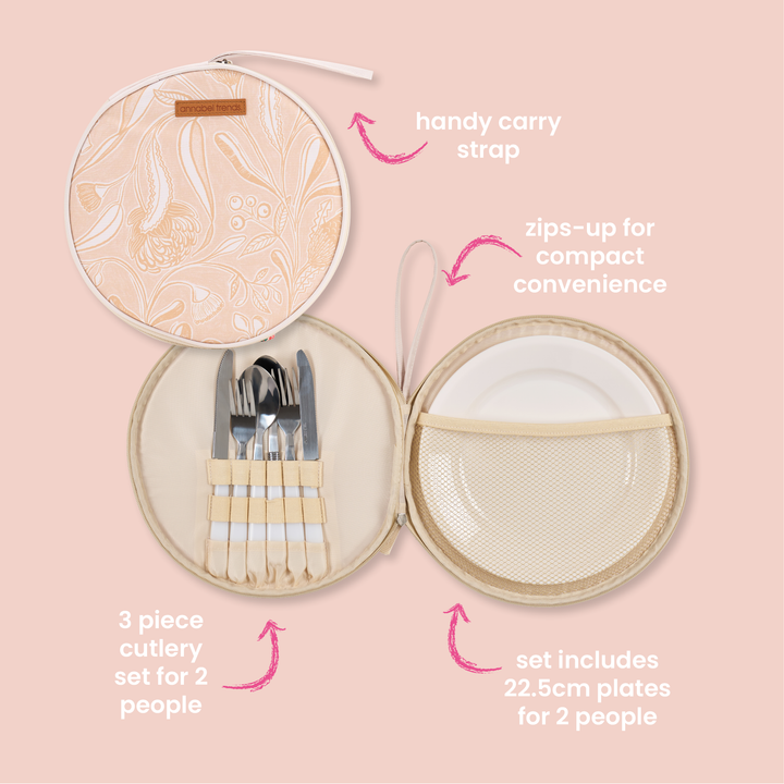 Annabel Trends Picnic Cutlery Set