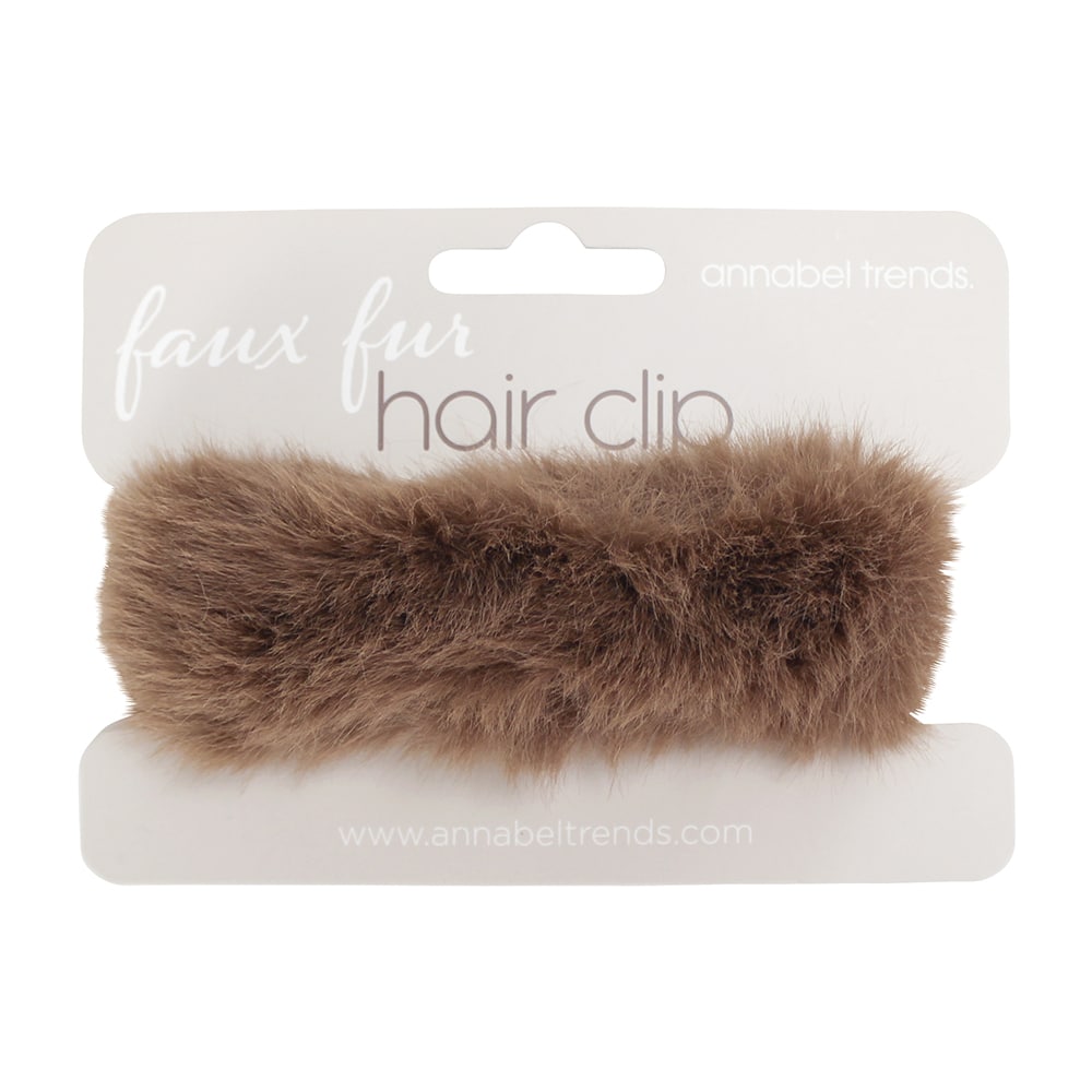 Hair Clip - Faux Fur