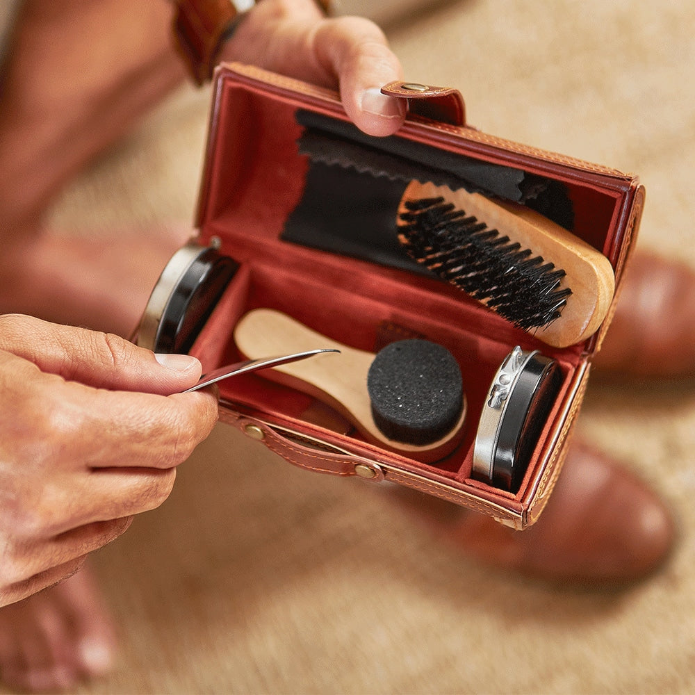 Ben sherman discount shoe shine kit