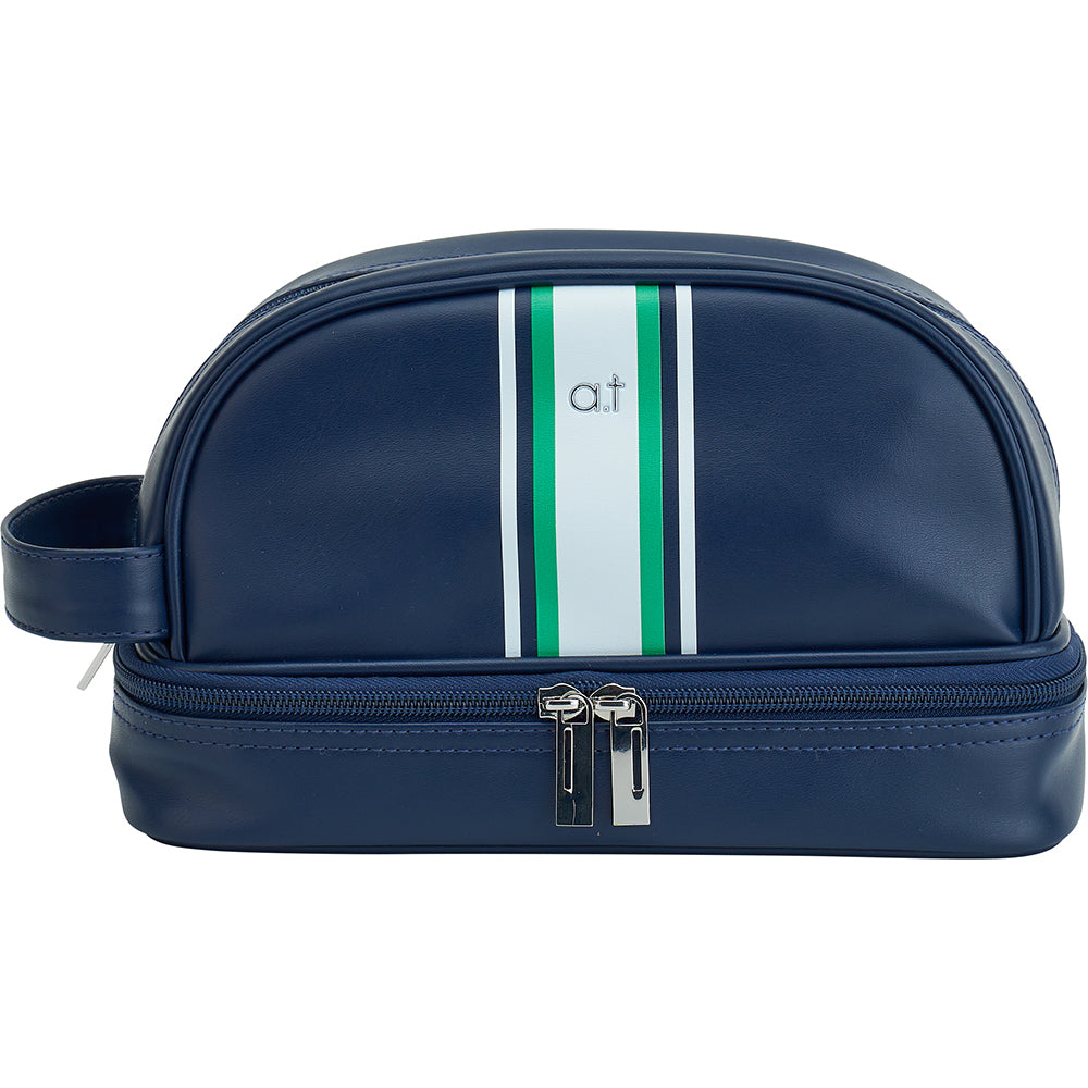 Stripe Toiletries Bag - Mens