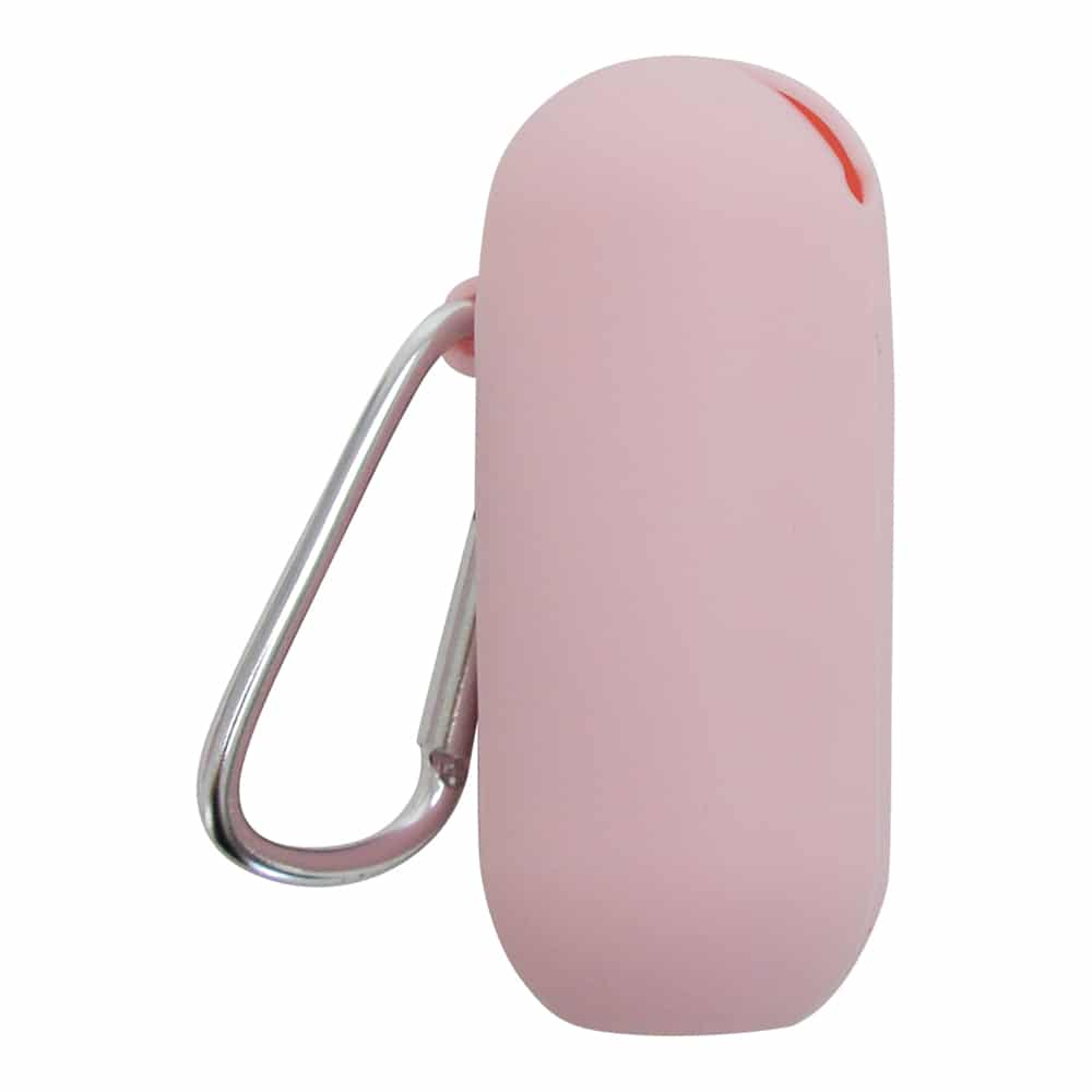 Silicone easy clean straw - pink