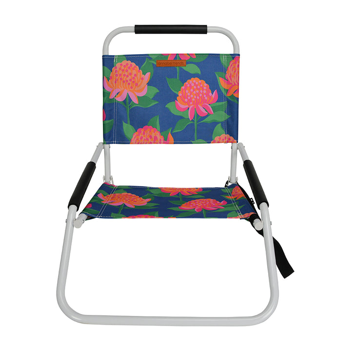 Beach Chair - Bright Waratah