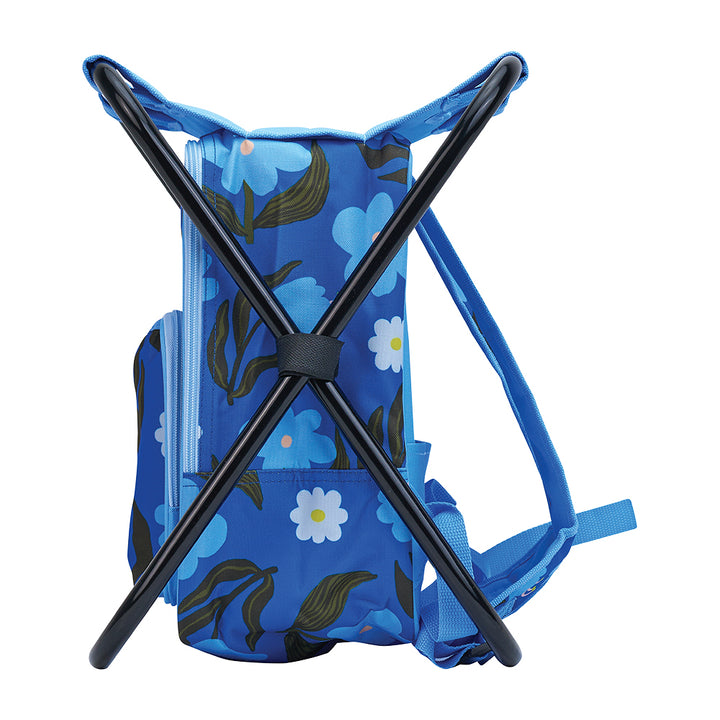 Picnic Cooler Chair - Nocturnal Blooms