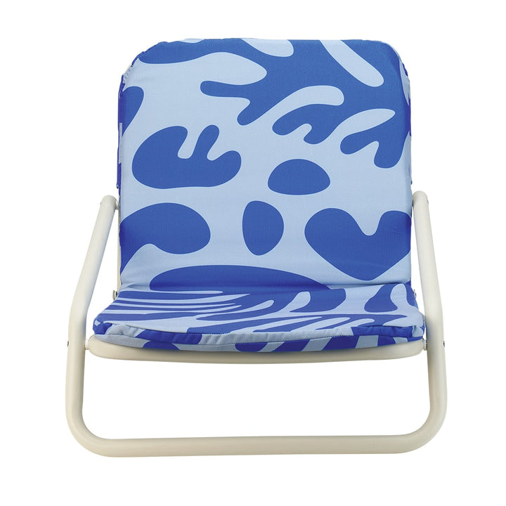 Deluxe Beach Chair - Blue Coral