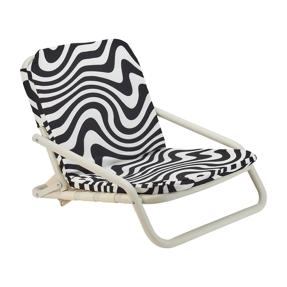 Deluxe Beach Chair - Hypnotic Swirl