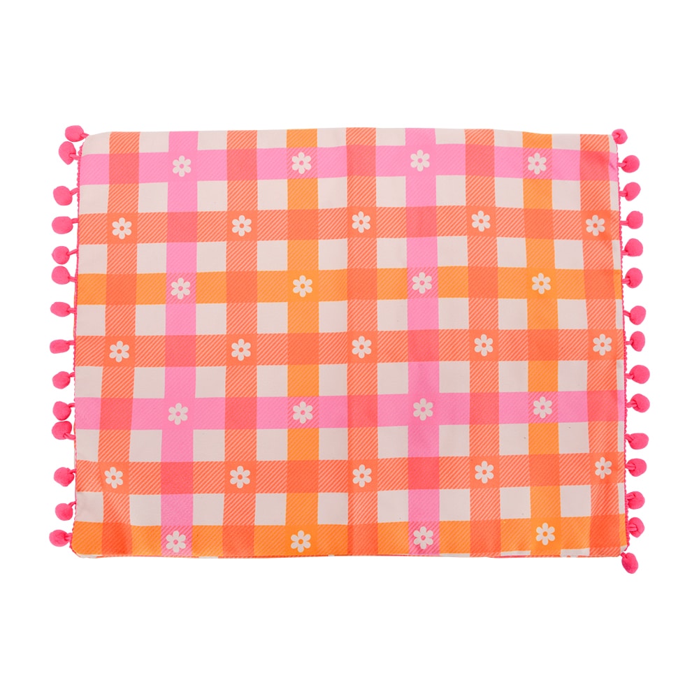 Inflatable Beach Pillow - Daisy Gingham – Annabel Trends