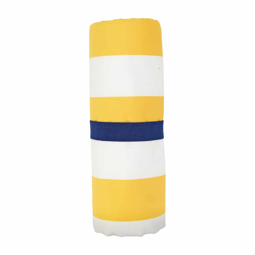 Sand Free Towel - Yellow Stripe
