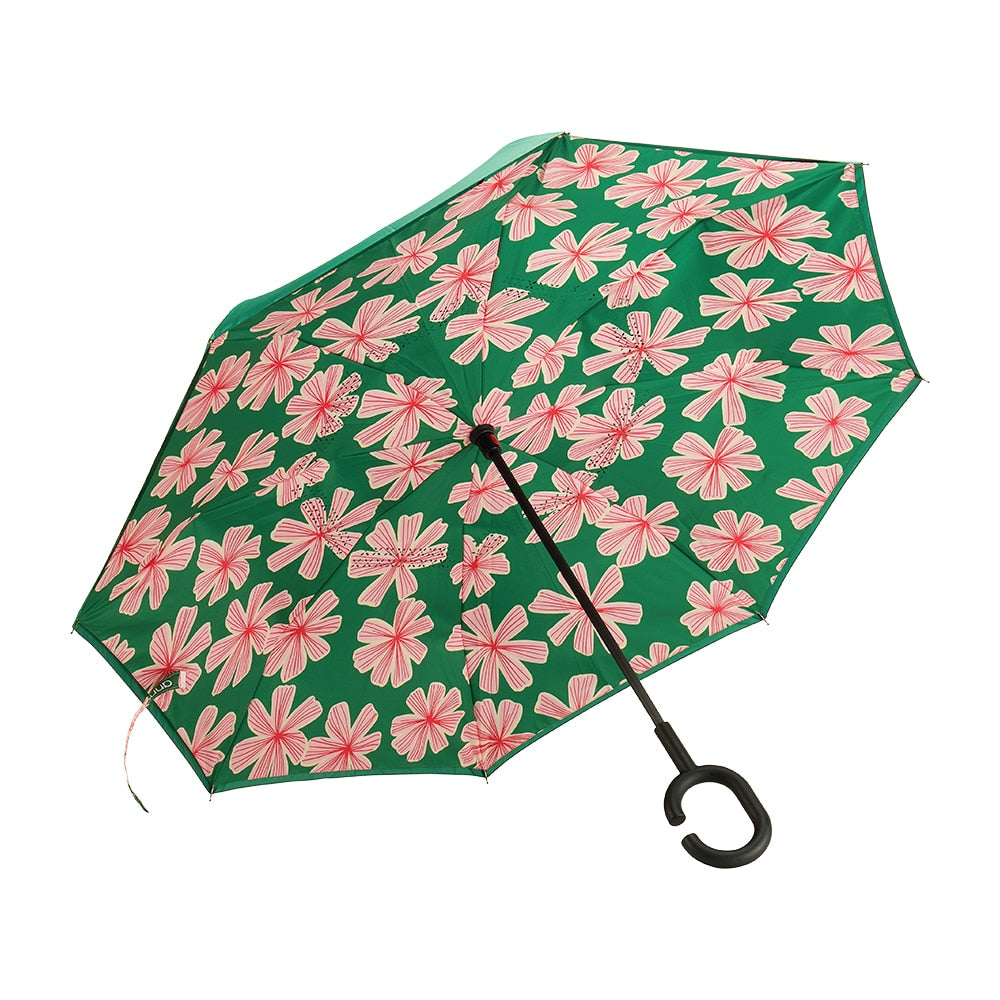 Reverse Umbrella - bold blooms