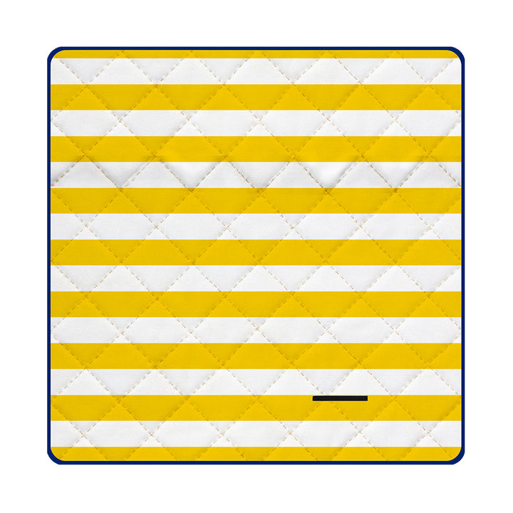 Picnic Mat - Yellow Stripe