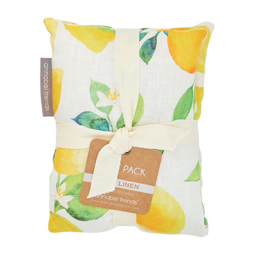 Heat Pillow - Linen - Amalfi Citrus