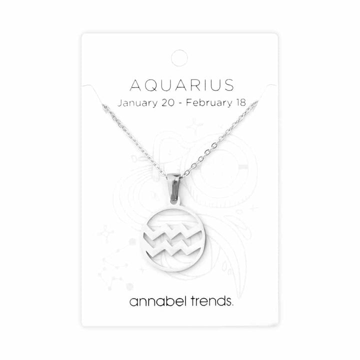 Zodiac Pendant - Aquarius