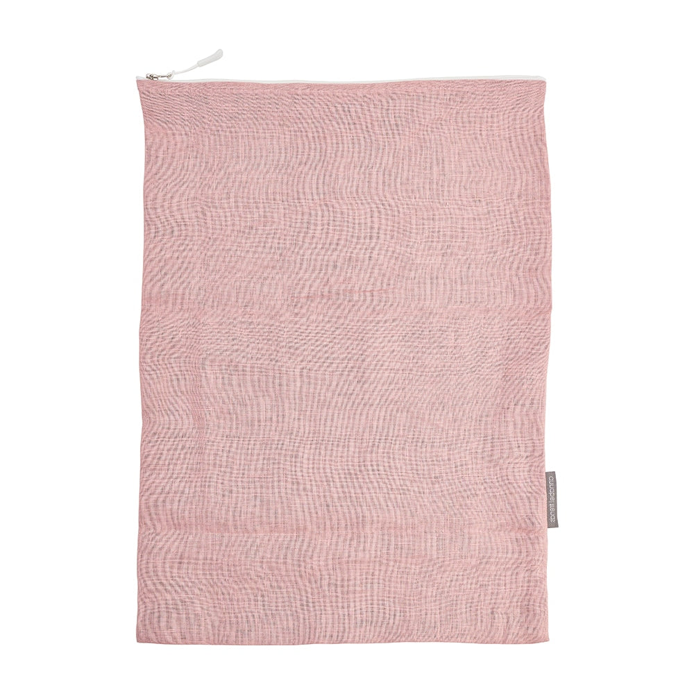Laundry Bag - Linen -  Rose Pink