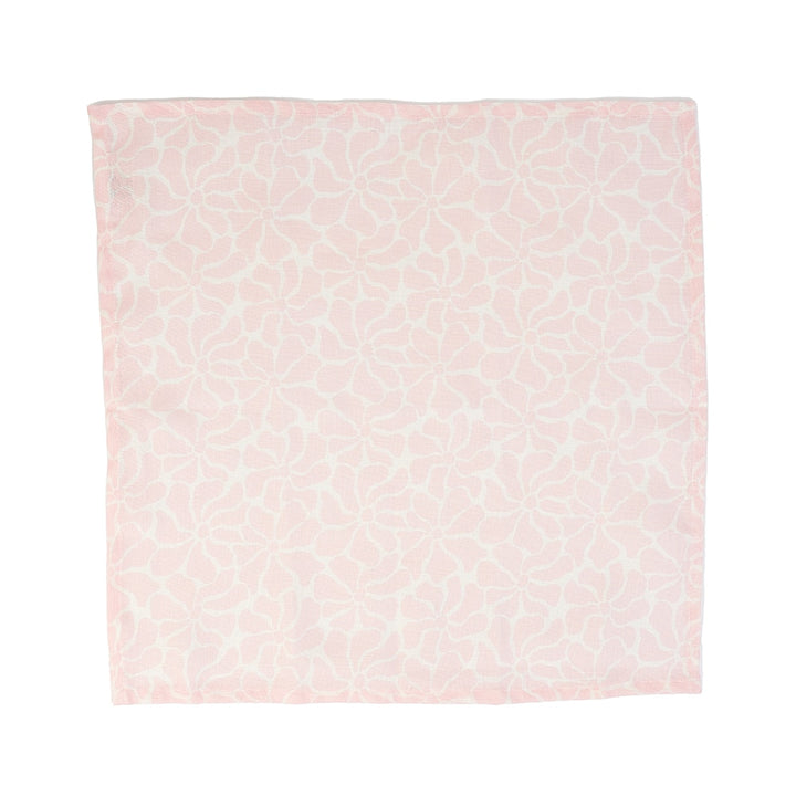 Napkin Set - Linen - Pink Petal Floral