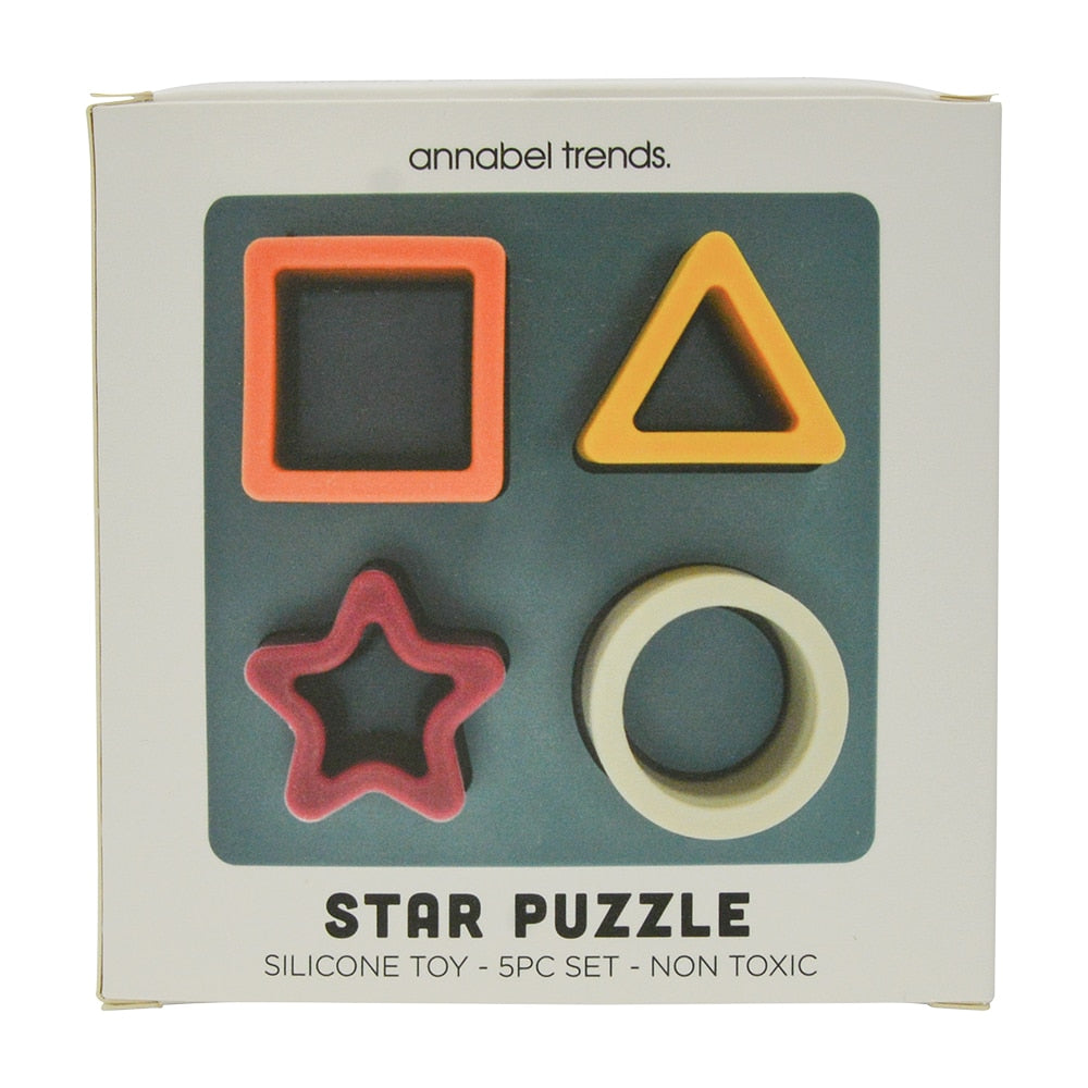 Silicone Puzzle - Star