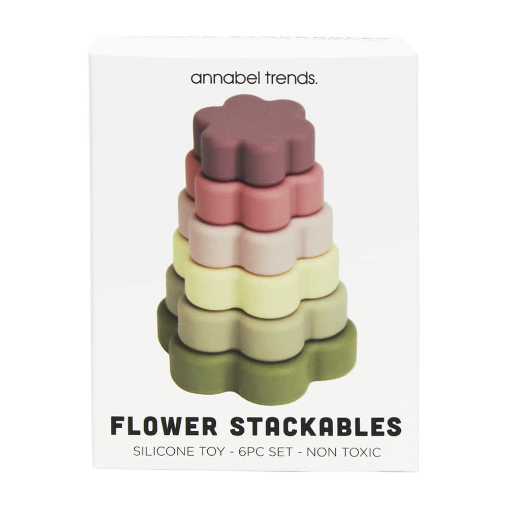 Silicone Stackable Toy - Flower