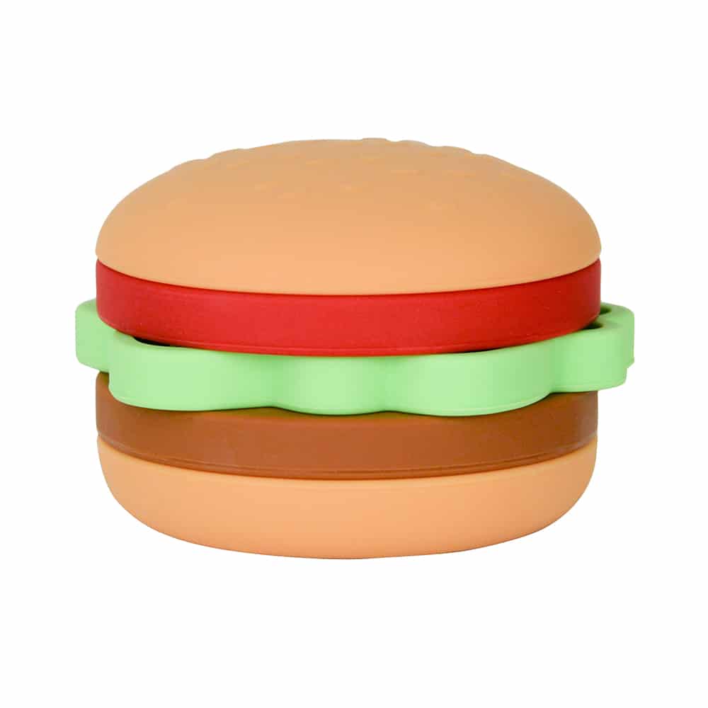 Silicone Stackable Toy - Hamburger