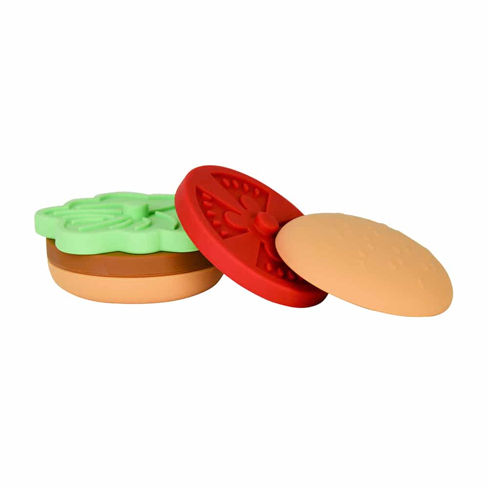 Silicone Stackable Toy - Hamburger