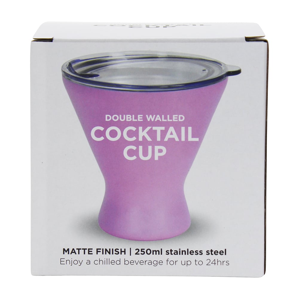 Cocktail Cup - Stainless Steel