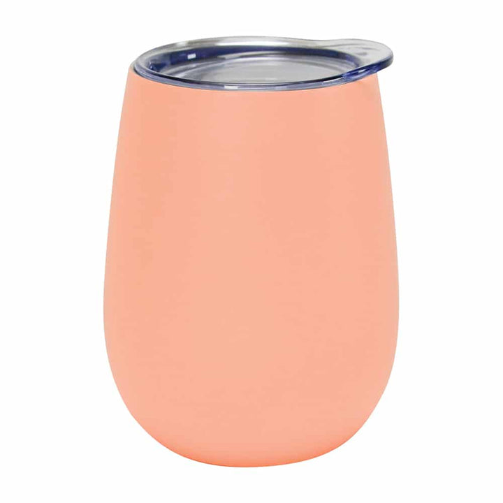 wine tumbler  peach