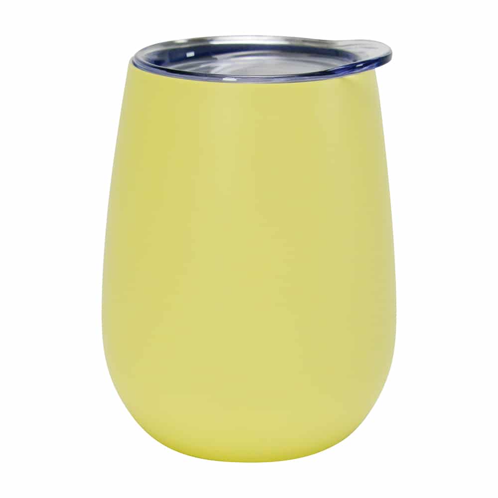 wine tumbler lemon