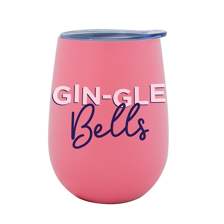 Wine Tumbler - Double Walled - Gin-gle Bells