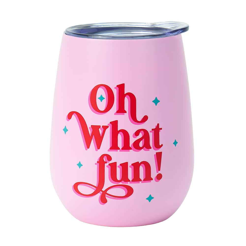 Wine Tumbler - Double Walled - Oh What Fun
