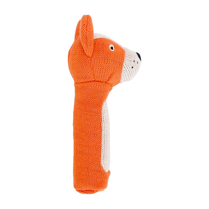 Hand Rattle - Knit - Dingo