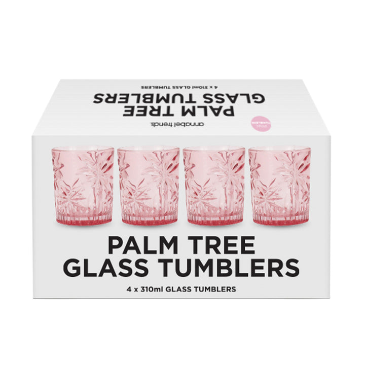Tumbler Set - Palm Trees