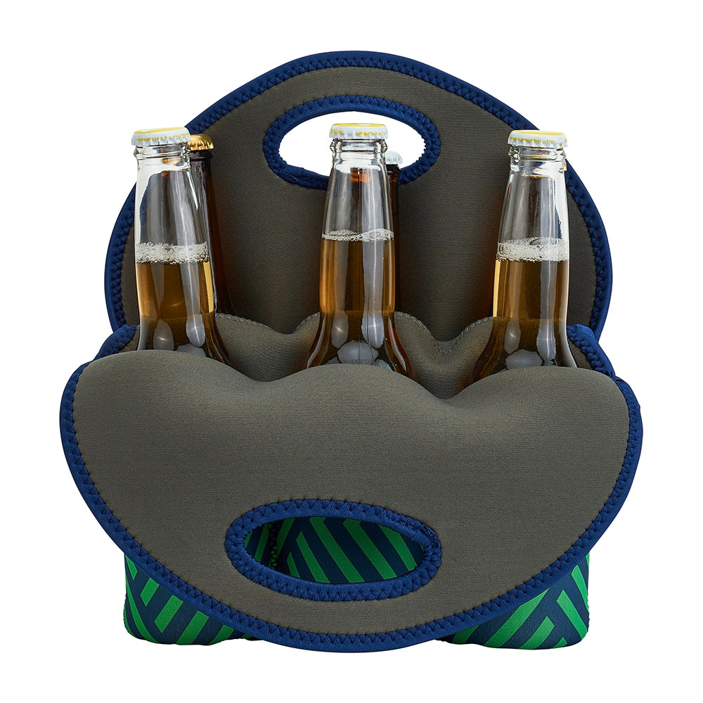 Six Pack Carrier - Neoprene - Zig Zag