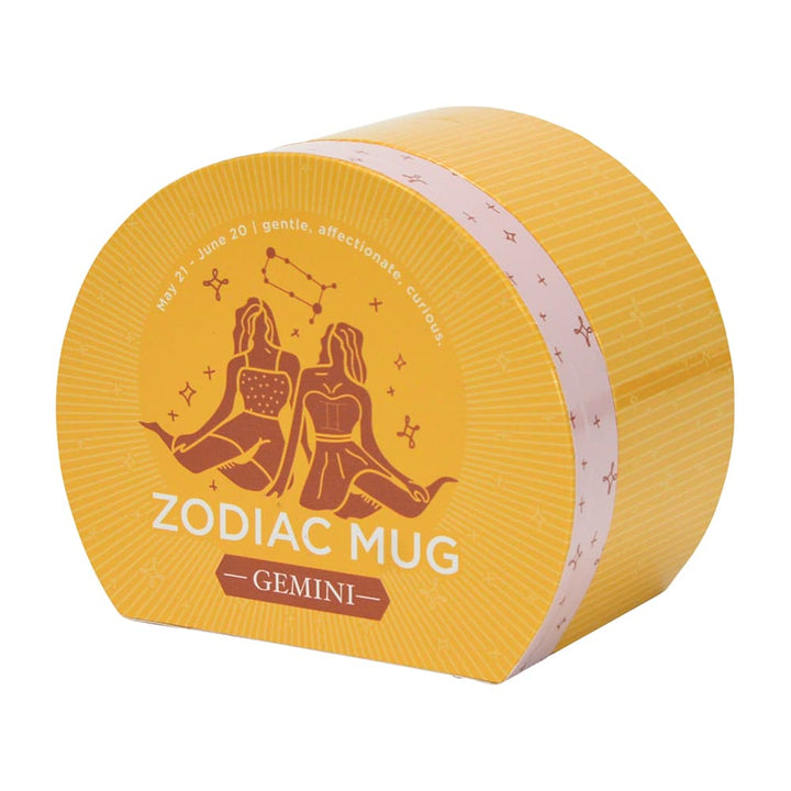 Zodiac Mug in packaging - Gemini