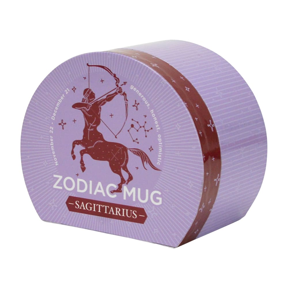 Zodiac Mug in packaging - sagittarius