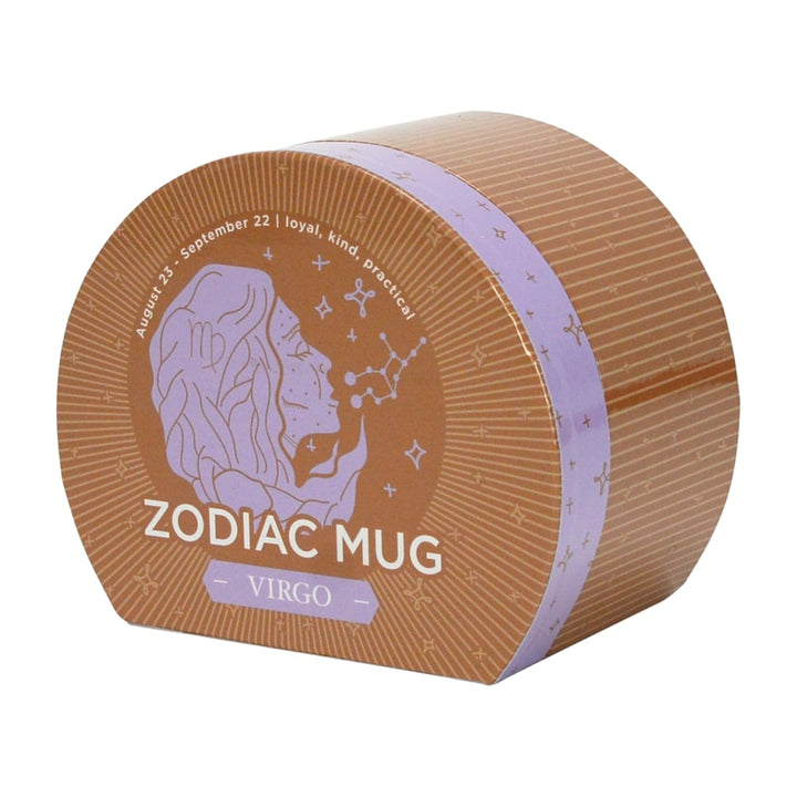 Zodiac Mug in packaging - virgo