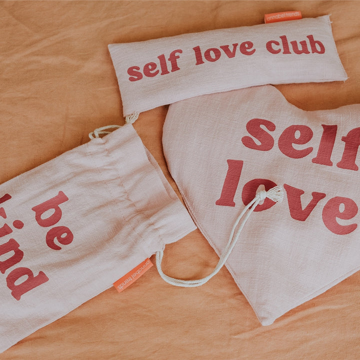Self Love club heat pillow and eye rest pillow
