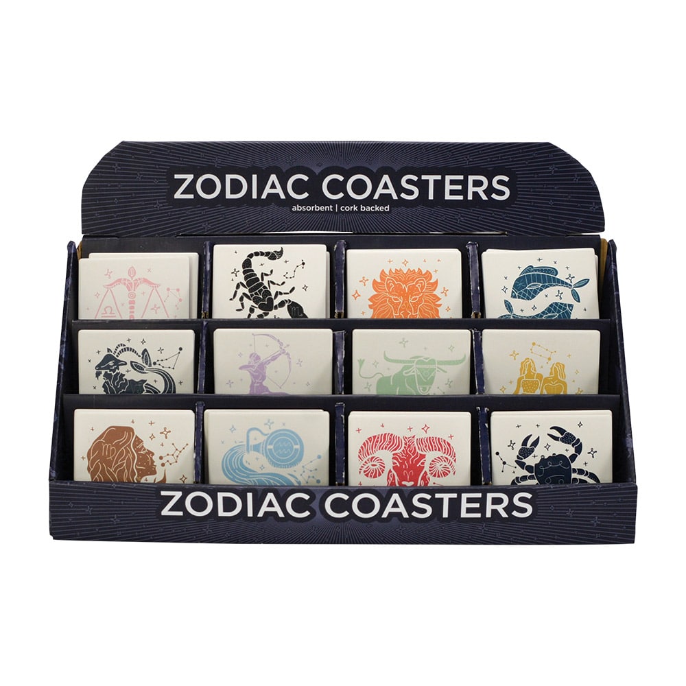 CDU pack of Zodiac Coasters
