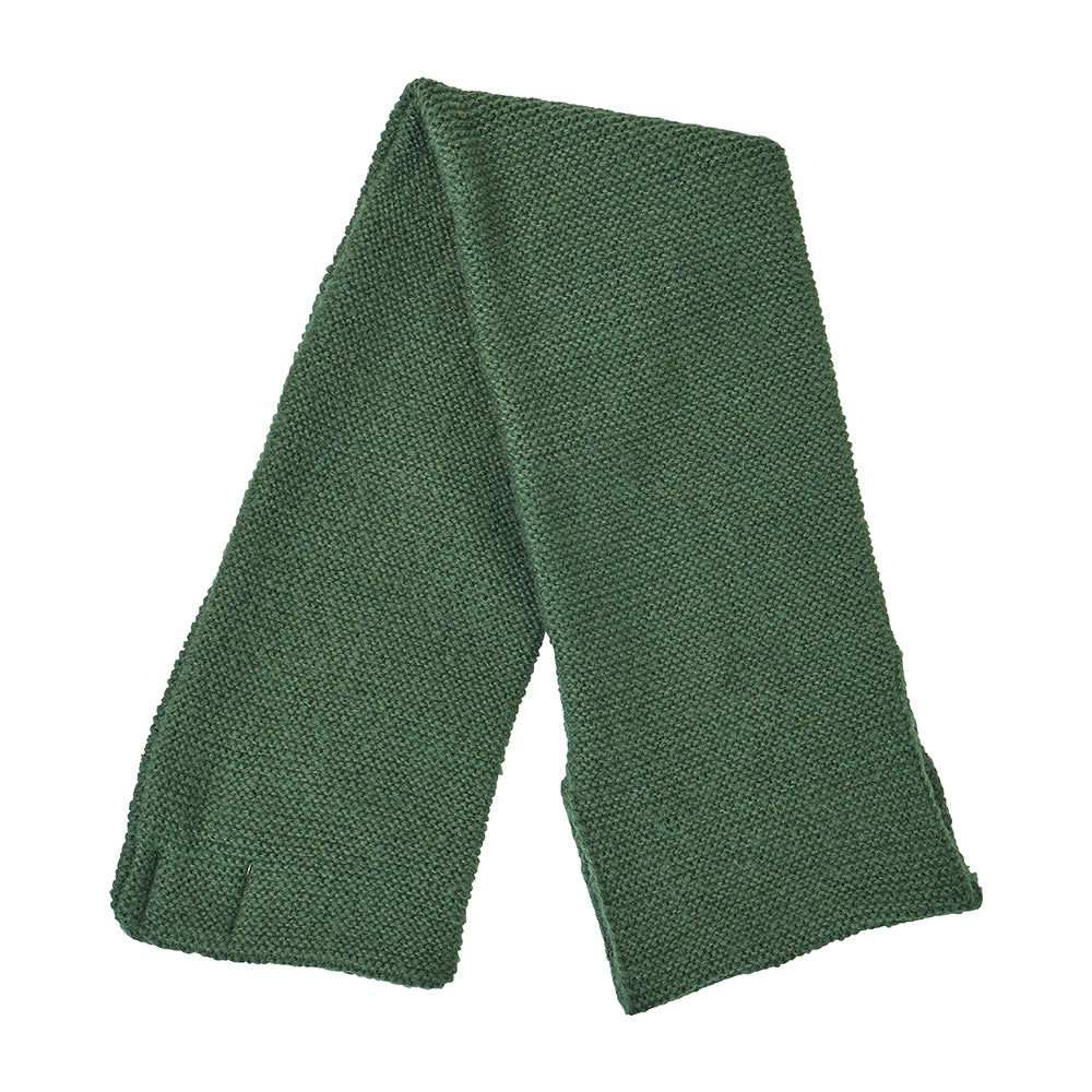 Scarf - Slip Through Knit - Emerald