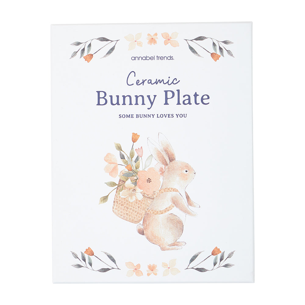 Easter Ceramic Plate - Some Bunny Loves You