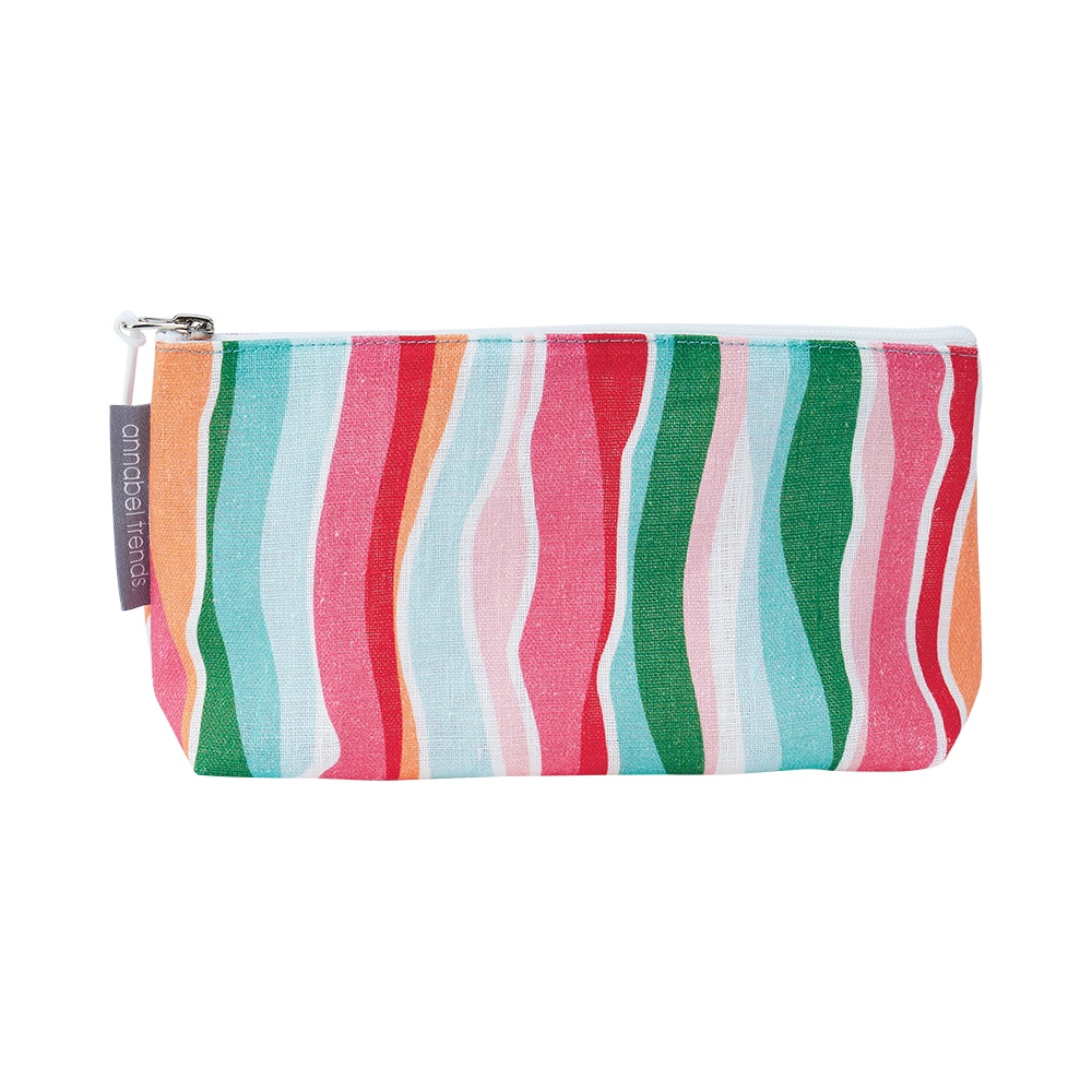 Cosmetic Bag - Linen - Small - Sherbet Ribbons
