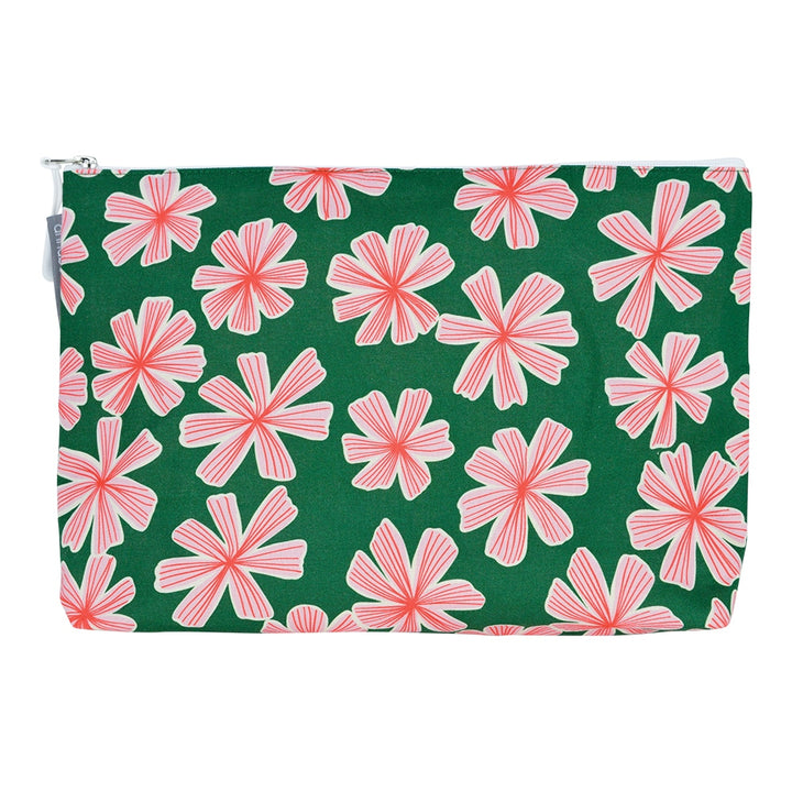 Cosmetic Bag - Cotton -  Large - Bold Blooms