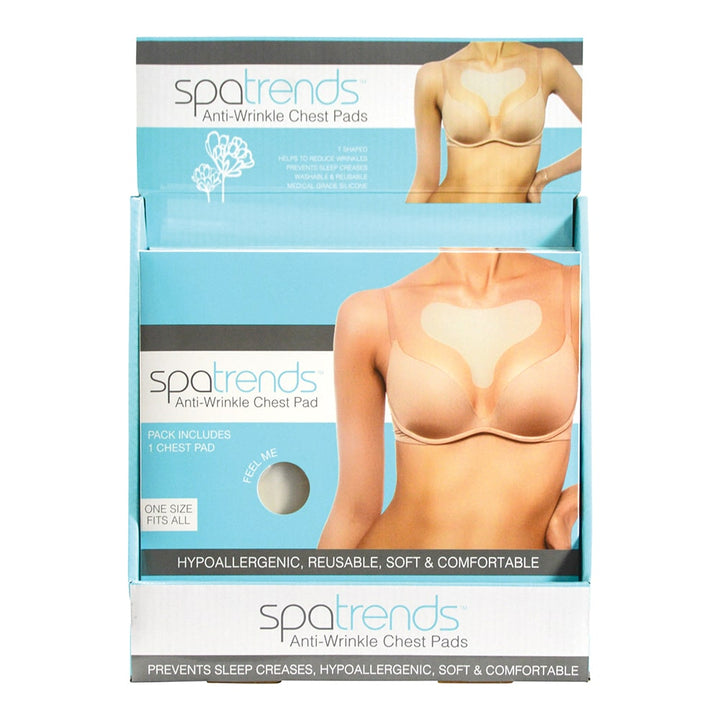 Spa Trends - Anti Wrinkle Chest Pad - Counter Pack 12