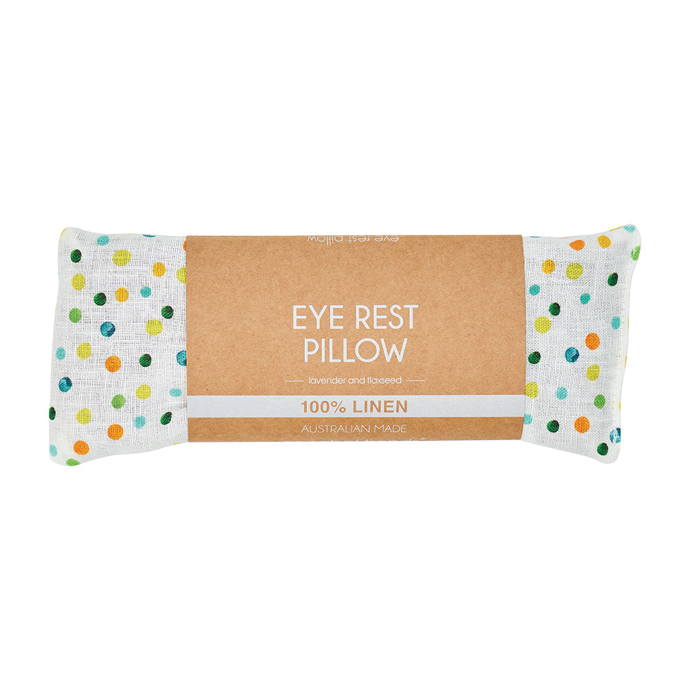 Eye Rest Pillow - Linen - Amalfi Spot