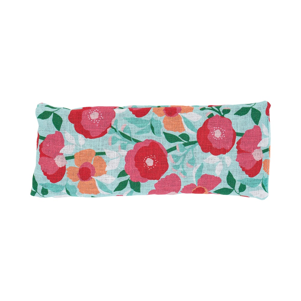 Eye Rest Pillow - Linen - Sherbet Poppies
