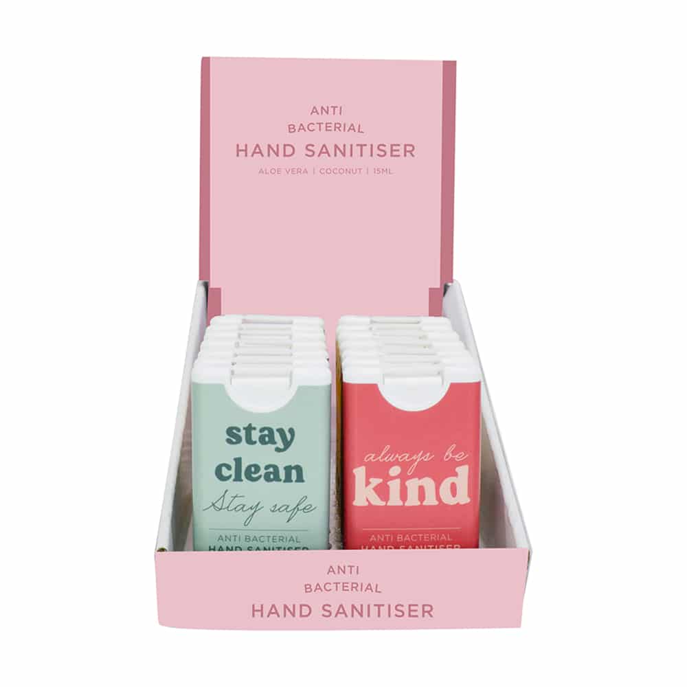 Hand sanitiser counter pack