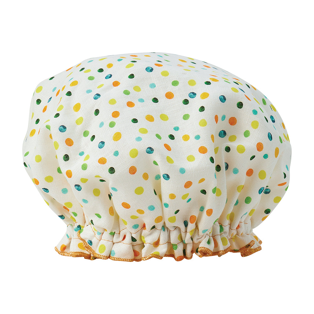 Shower Cap - Linen - Amalfi Spot