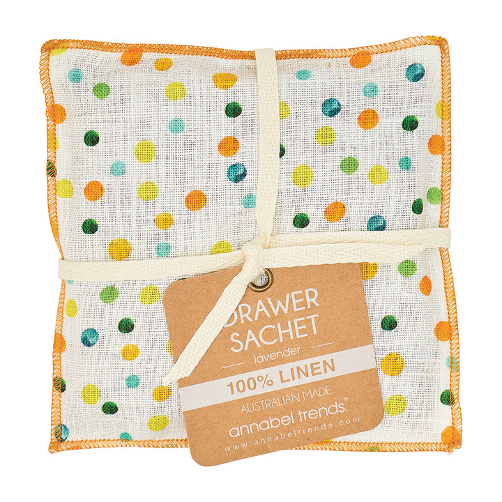 Drawer Sachet - Linen - Amalfi Spot