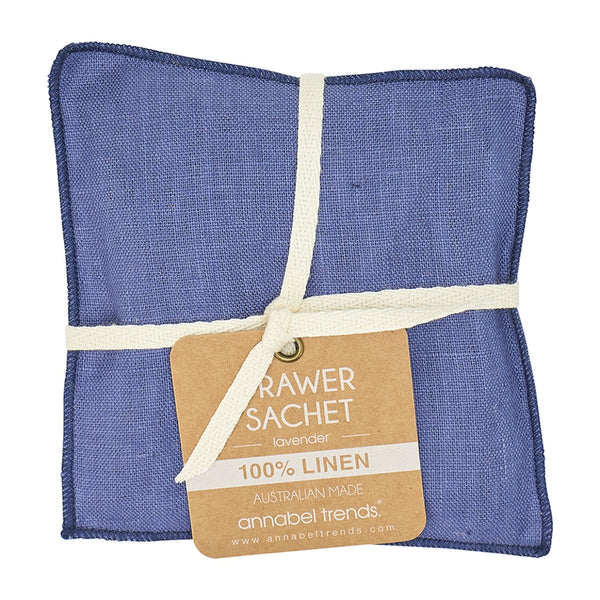Drawer Sachet - Linen - Pacific Blue Drawer Sachet - Linen - Pacific Blue