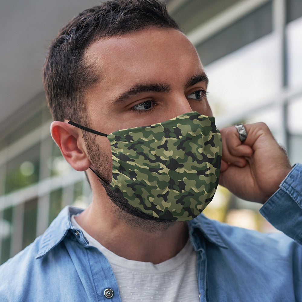 face mask - camo