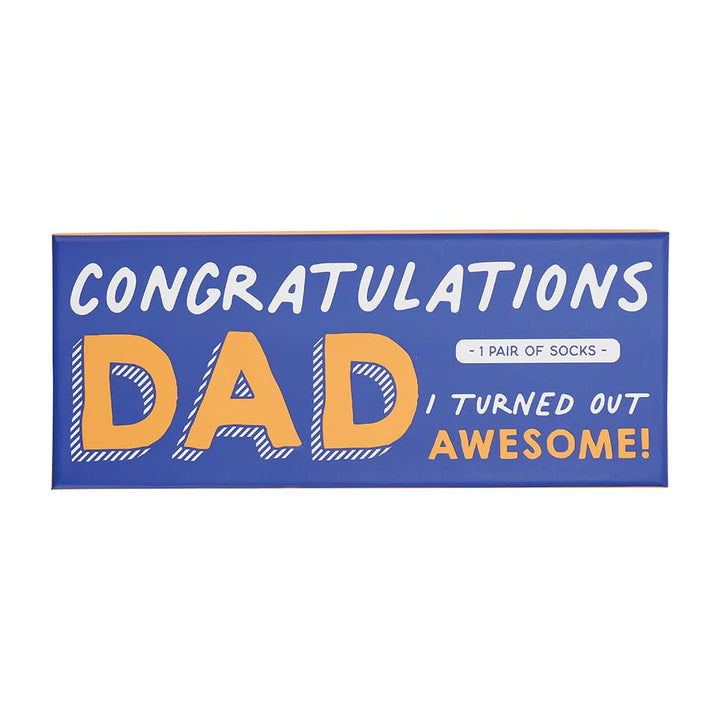 Socks - Boxed - Congratulations Dad