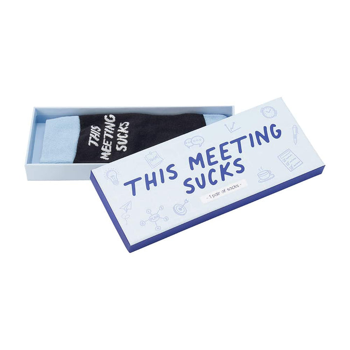 Socks - Boxed - This Meeting Sucks