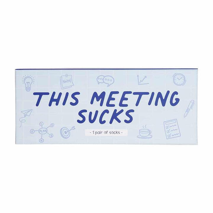 Socks - Boxed - This Meeting Sucks